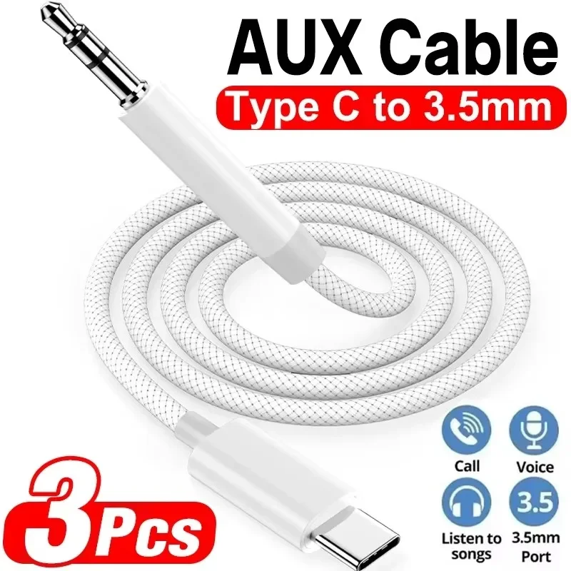 Car Jack - Câble audio USB-C vers prise mâle