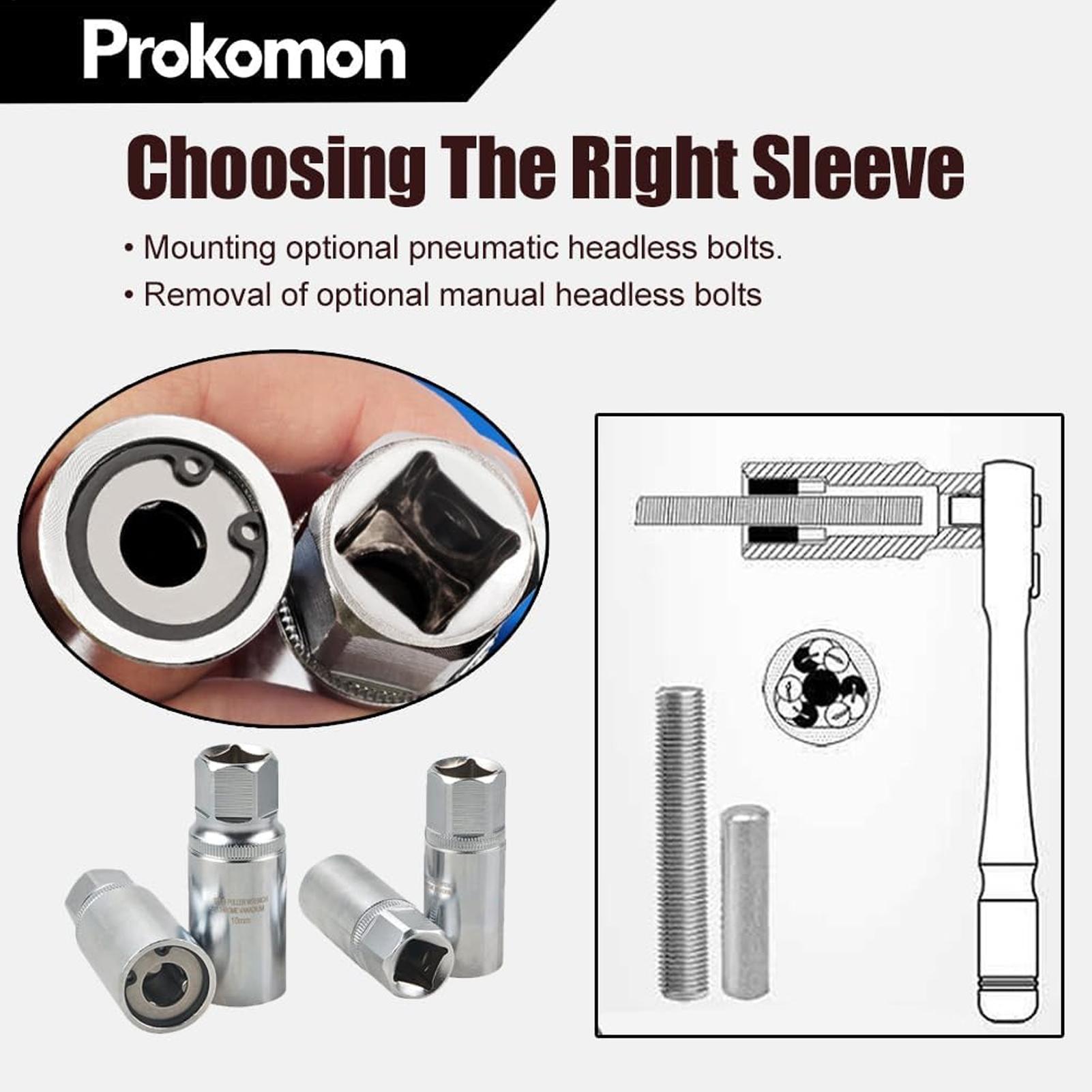 Kit d'extracteurs de boulons,  - Socket Set avis et prix